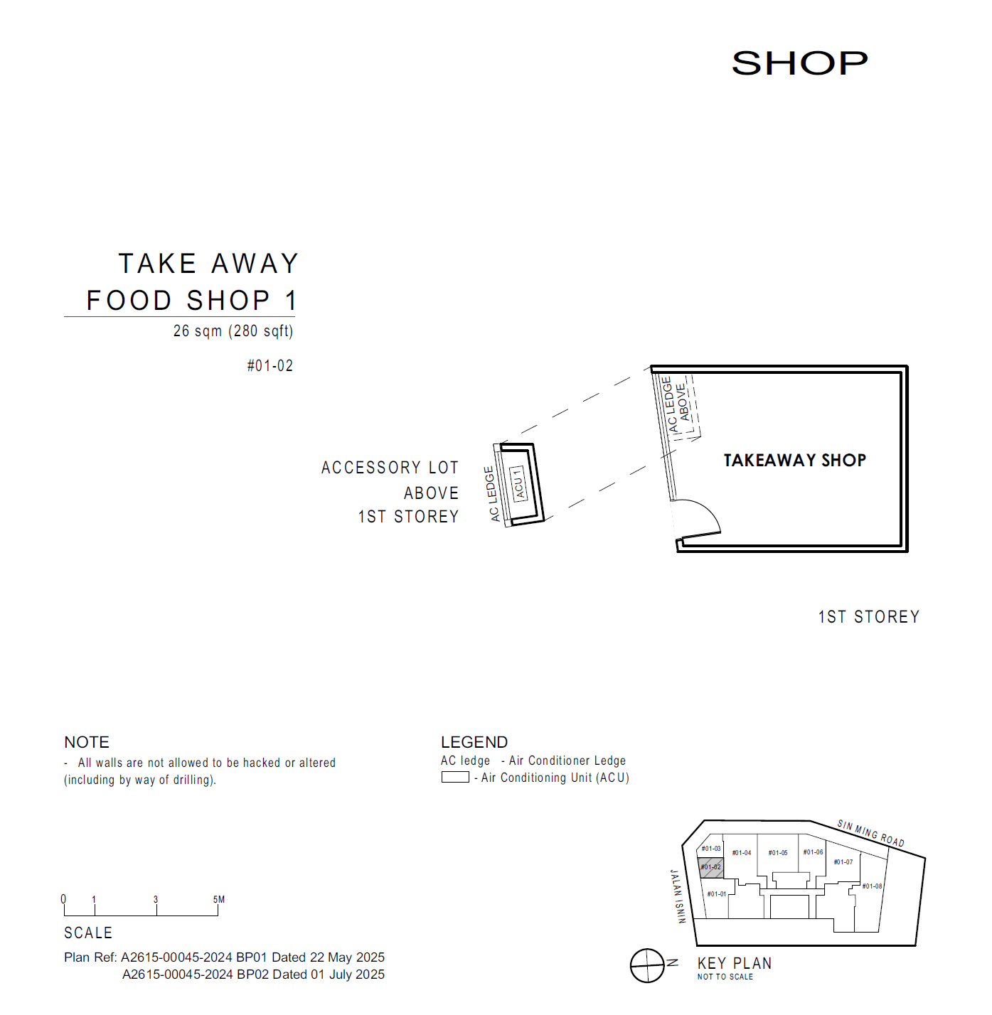 Take Away Food Shop 1 floor plan